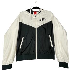 Nike Windrunner Hooded Zip Windbreaker Activewear Running Athleisure Jacket  L